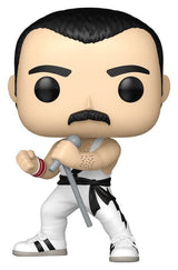 Funko Queen Freddie Mercury (white singlet) POP! Rocks Vinyl Figur