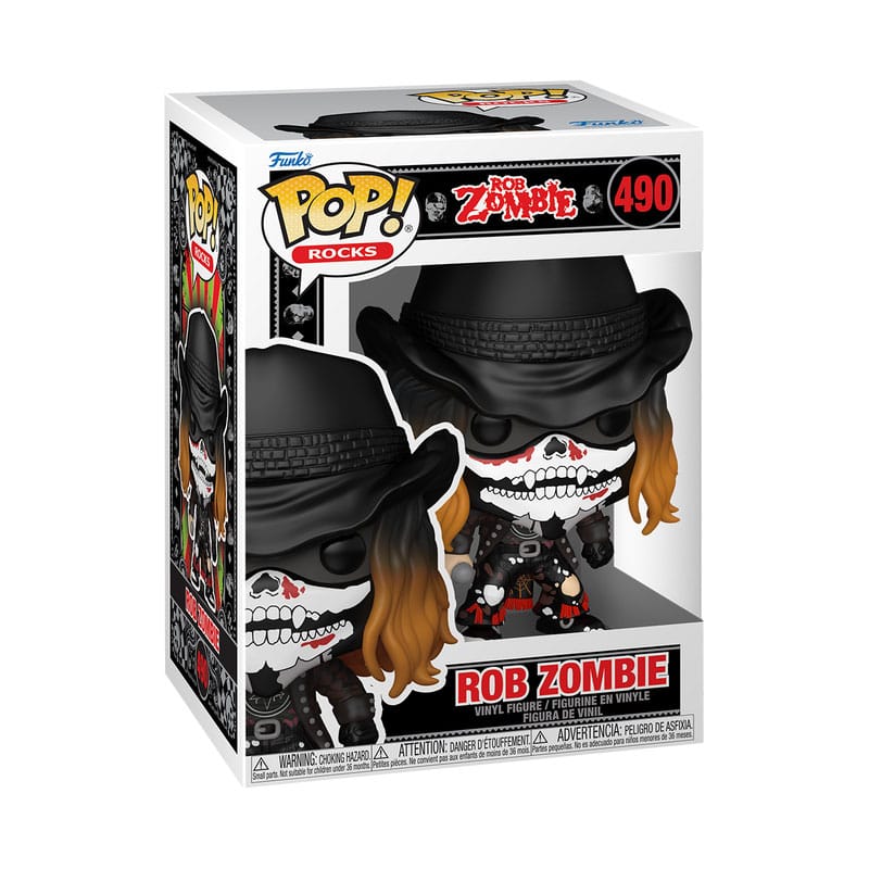 Funko Rob Zombie Rob Zombie w/Bandana POP! Rocks Vinyl Figur