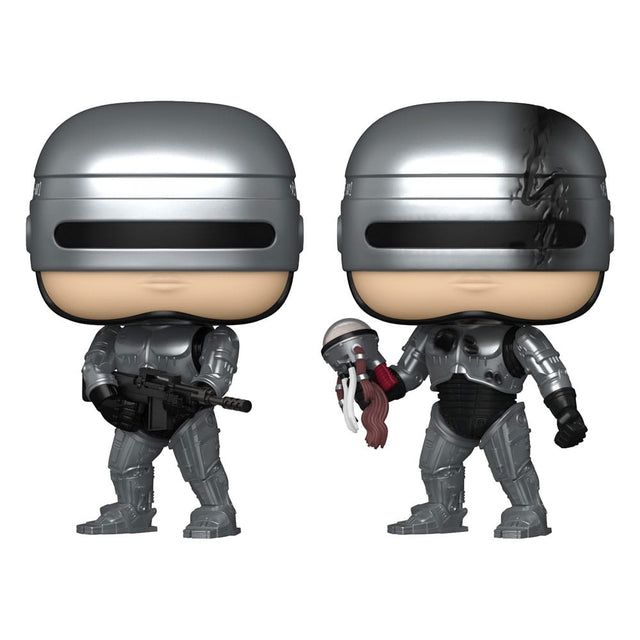 Funko Robocop Robocop (Metallic) with Chase Sortiment (6) POP! Movies Vinyl Figuren