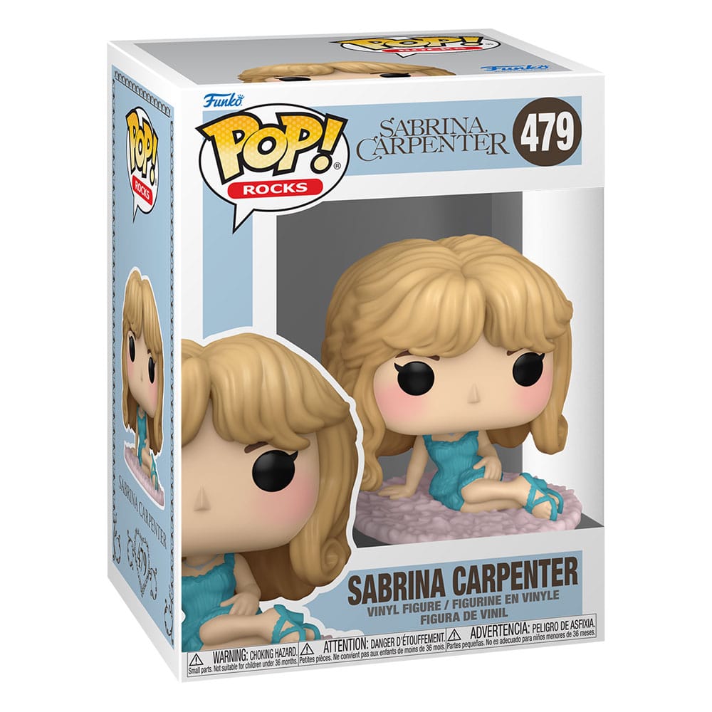 Funko Sabrina Carpenter Sabrina in Night Gown POP! Rocks Vinyl Figur