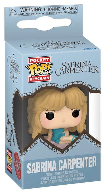 Funko Sabrina Carpenter Sabrina in Nightgown Display (12) Pocket POP! Vinyl Schlüsselanhänger