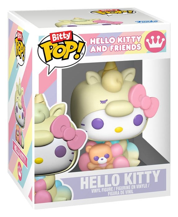 Funko Sanrio 2er-Pack Hello Kitty w/KCHN Bitty POP! & Accessory Vinyl Figuren
