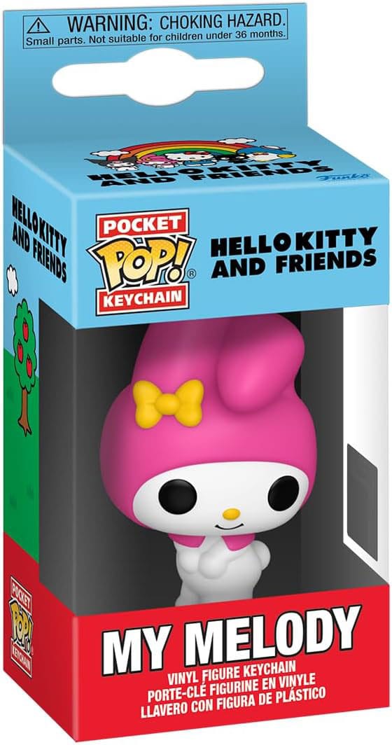 Funko Sanrio My Melody Display (12) POP! Vinyl Schlüsselanhänger