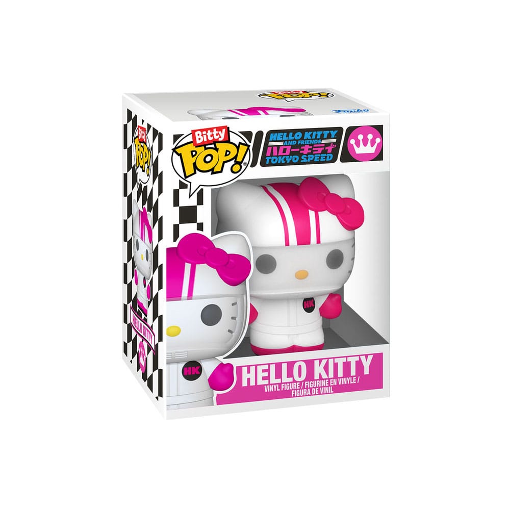 Funko Sanrio Racecar w/HK Bitty POP! Ride Vinyl Figur