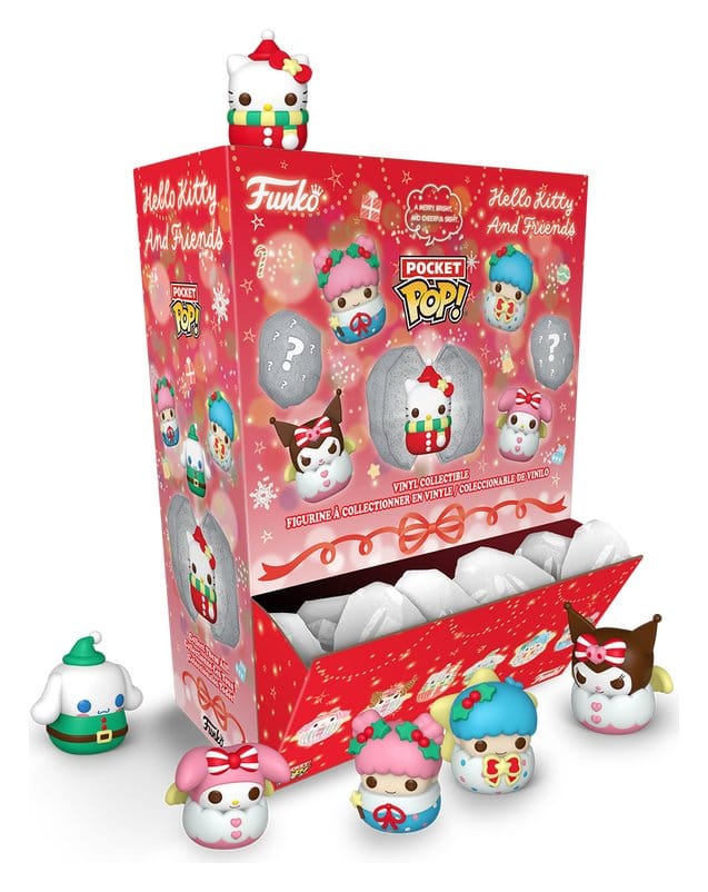 Funko Sanrio Snowballs LO- 12pcPDQ Display (12) Pocket POP! Vinyl Figuren