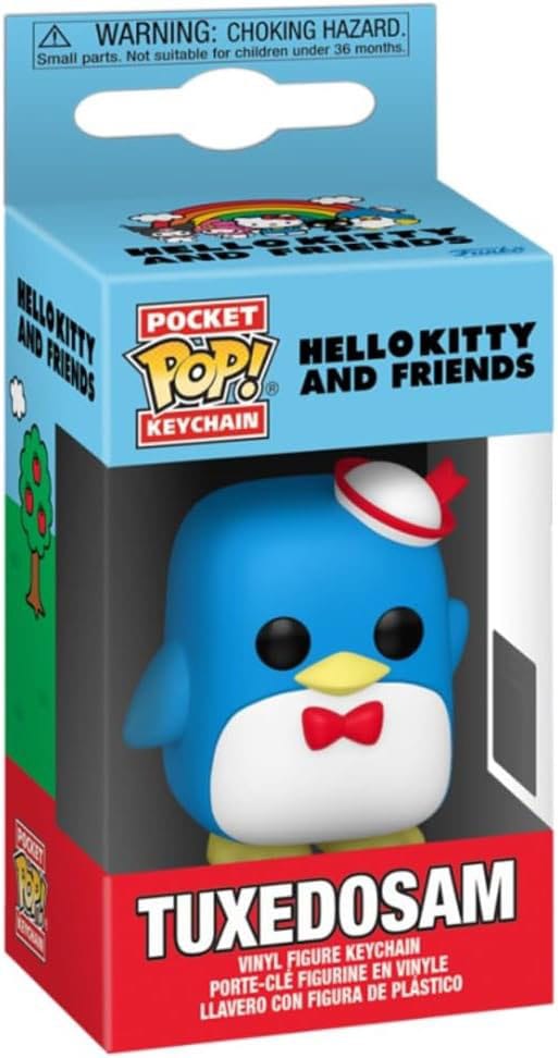 Funko Sanrio Tuxedosam Display (12) POP! Vinyl Schlüsselanhänger