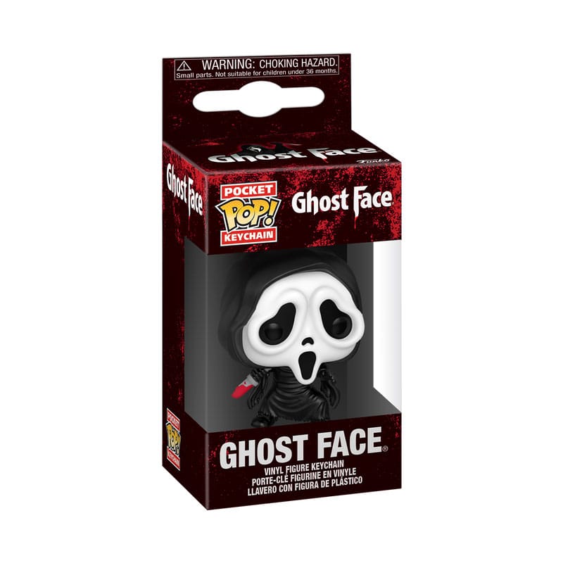 Funko Scream - Schrei! Horror Ghostface Display (12) POP! Vinyl Schlüsselanhänger