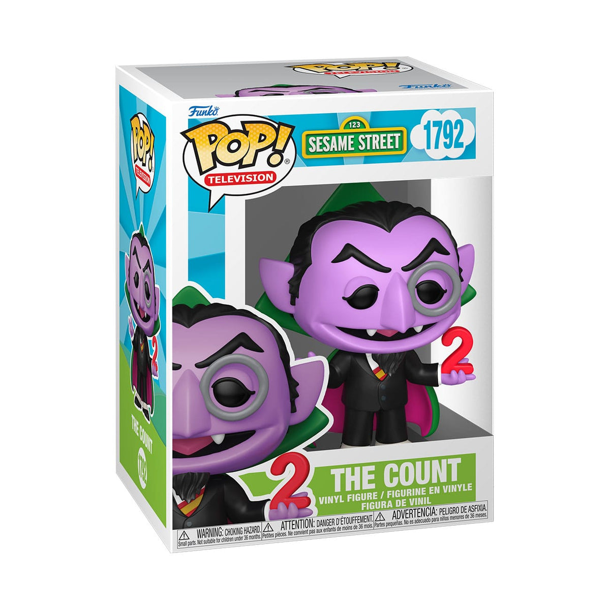 Funko Sesamstraße The Count POP! TV Vinyl Figur