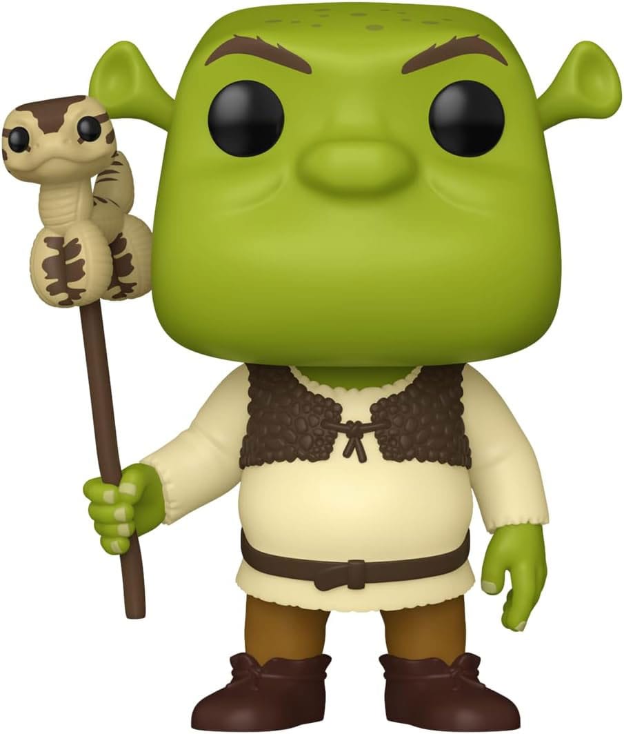 Funko Shrek 30th Anniversary Shrek w/Snake POP! Movies Vinyl Figur
