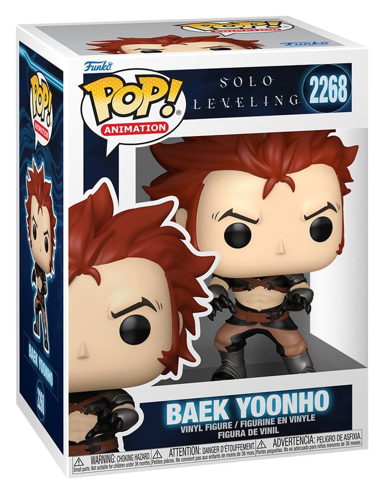 Funko Solo Leveling Baek Yoonho POP! Animation Vinyl Figur