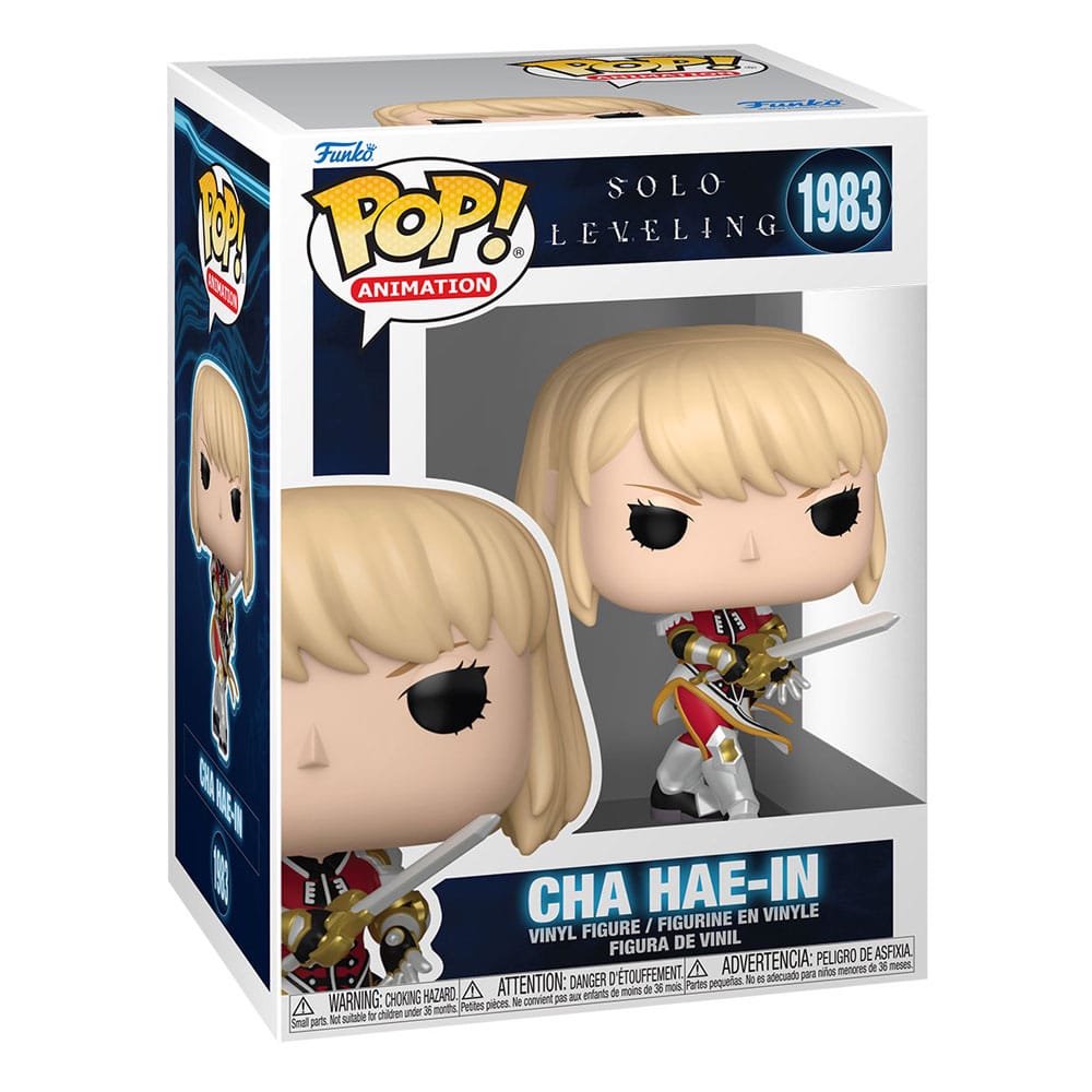 Funko Solo Leveling Cha Hae-In POP! Animation Vinyl Figur