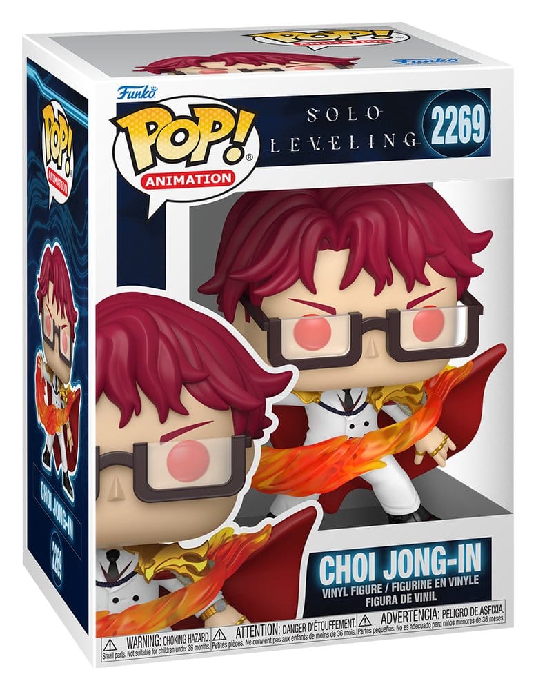 Funko Solo Leveling Choi Jong-in POP! Animation Vinyl Figur