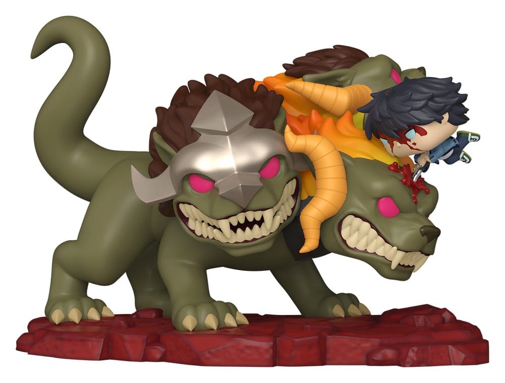 Funko Solo Leveling Jinwoo Vs Cerberus POP! Deluxe Vinyl Figur