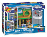 Funko Sonic 2 Diorama Set Bitty POP! Boxes Vinyl Figur