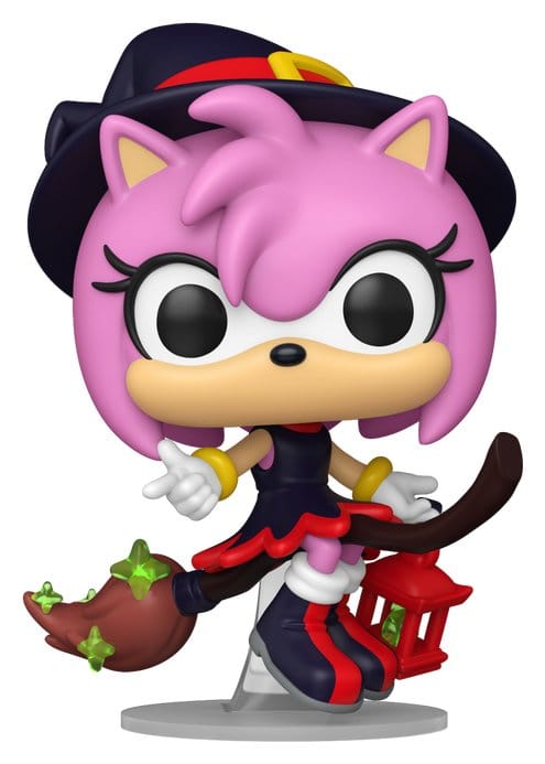 Funko Sonic the Hedgehog Amy on Broom POP! Games Vinyl Figur