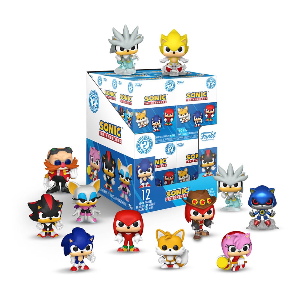 Funko Sonic - The Hedgehog Mystery Minis Minifiguren PDQ Display (12)
