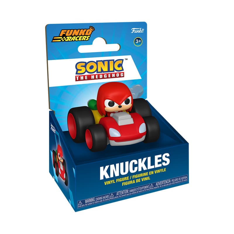 Funko Sonic The Hedgehog Super Racers Diecast Figur Knuckles