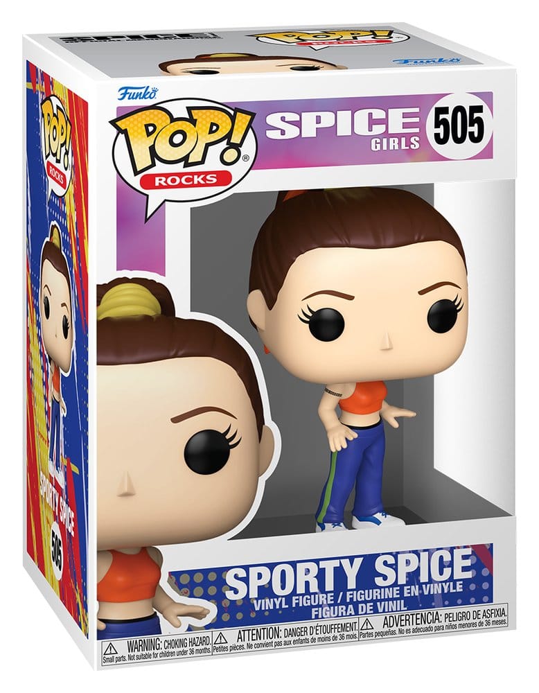 Funko Spice Girls Sporty Spice POP! Rocks Vinyl Figur