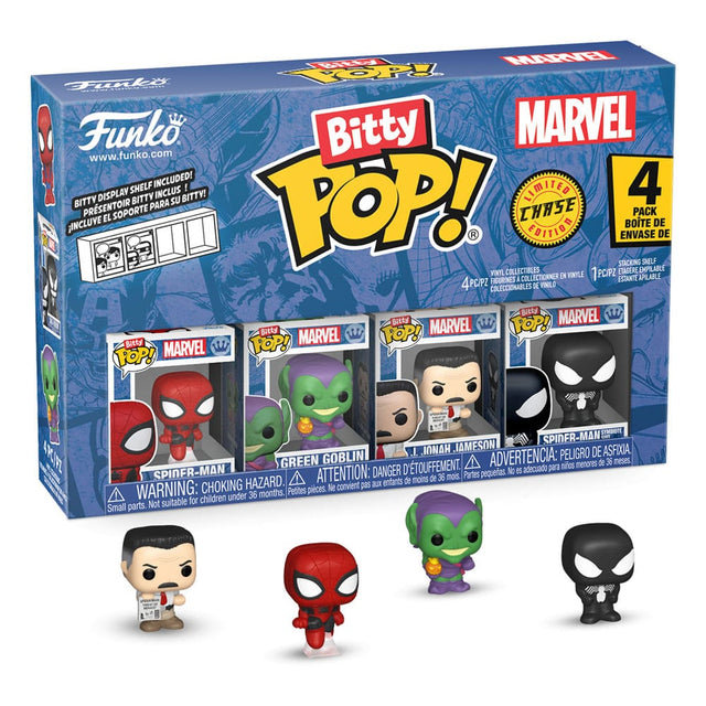 Funko Spider-Man 4er-Pack Series 1 Bitty POP! Vinyl Figuren