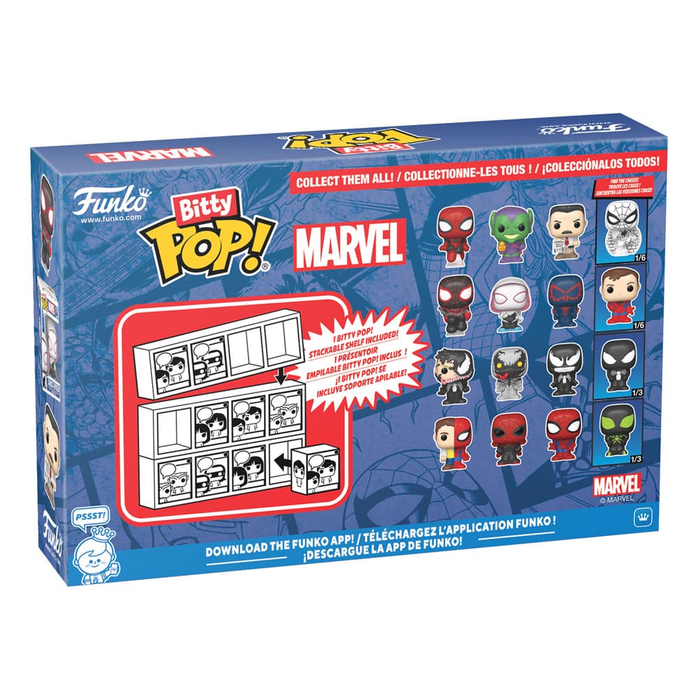 Funko Spider-Man 4er-Pack Series 1 Bitty POP! Vinyl Figuren
