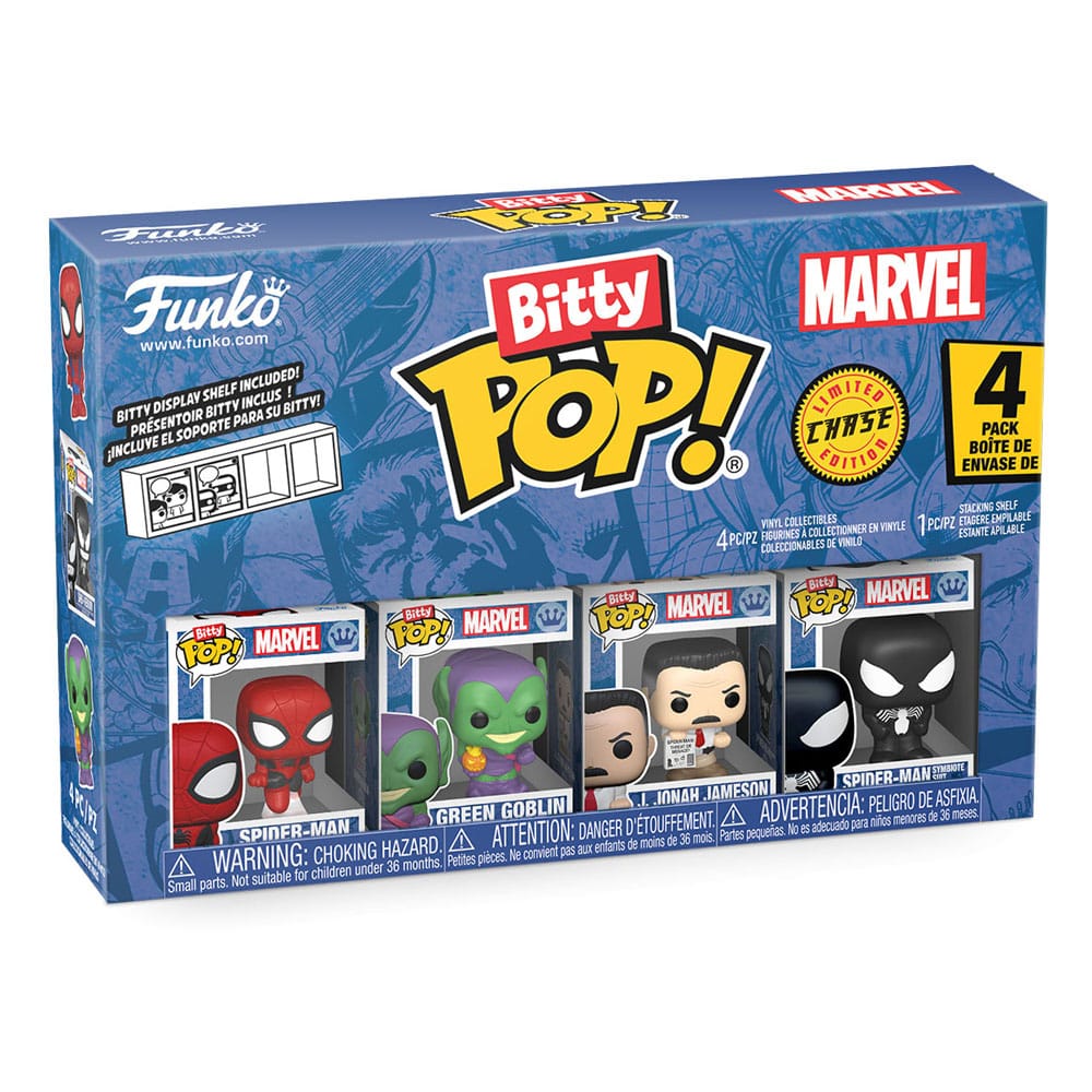 Funko Spider-Man 4er-Pack Series 1 Bitty POP! Vinyl Figuren