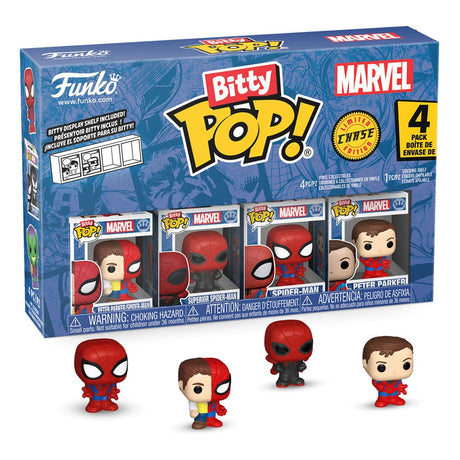 Funko Spider-Man 4er-Pack Series 4 Bitty POP! Vinyl Figuren
