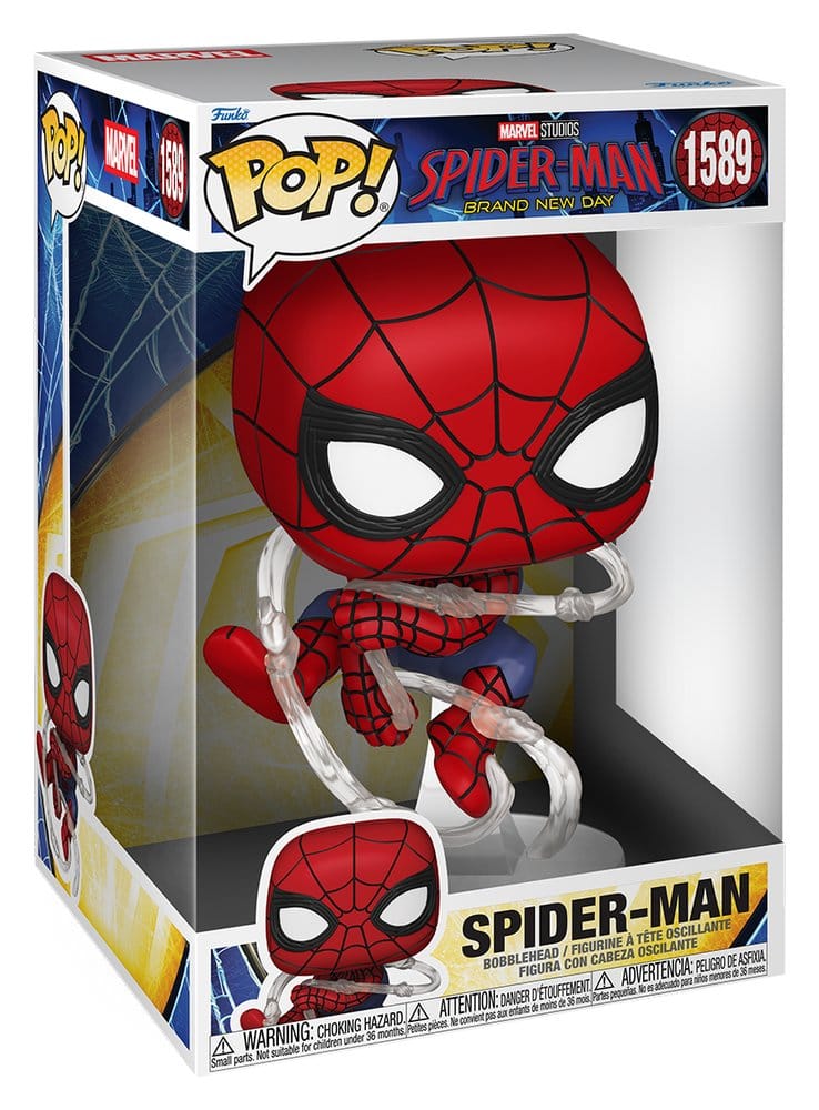Funko Spider-Man Brand New Day Super Sized Spider-Man Jumbo POP! Vinyl Figur