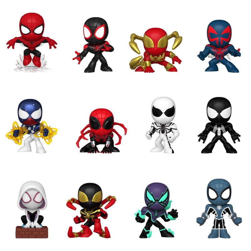 Funko Spider-Man Mystery Minis Minifiguren Comics Display (12)