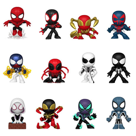 Funko Spider-Man Mystery Minis Minifiguren Comics Display (12)