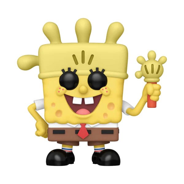 Funko SpongeBob Schwammkopf 25th Anniversary SB w/ Glove Light POP! Vinyl Figur