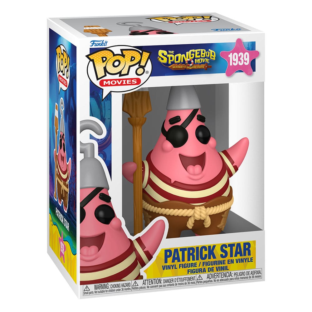 Funko SpongeBob Schwammkopf Patrick Star (Pirate) POP! Vinyl Figur