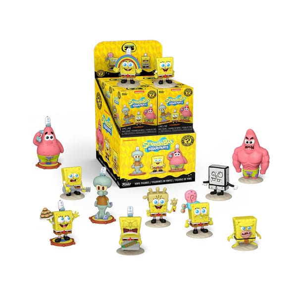 Funko SpongeBob SquarePants Mystery Minis Minifiguren 25th Anniversary Display (12)