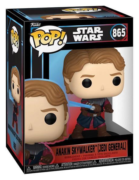 Funko Star Wars Anakin Skywalker (Jedi General) POP! Vinyl Wackelkopf-Figur