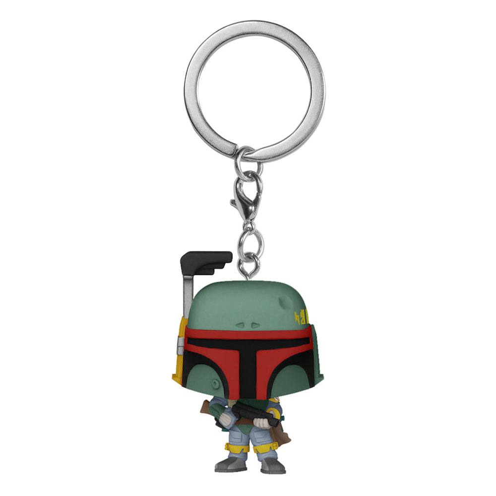 Funko Star Wars Boba Fett Display (12) Pocket POP! Vinyl Schlüsselanhänger