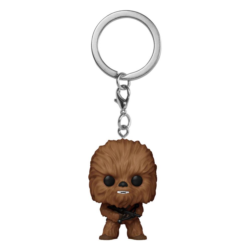 Funko Star Wars Chewbacca Display (12) Pocket POP! Vinyl Schlüsselanhänger