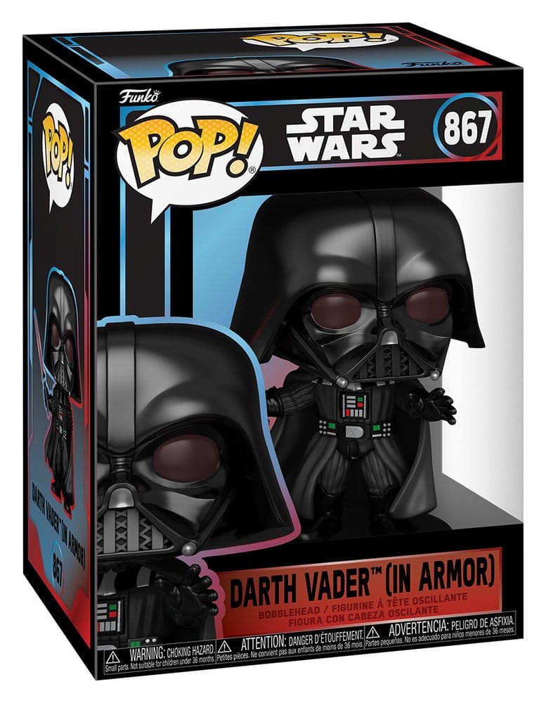 Funko Star Wars Darth Vader (In Armor) POP! Vinyl Wackelkopf-Figur