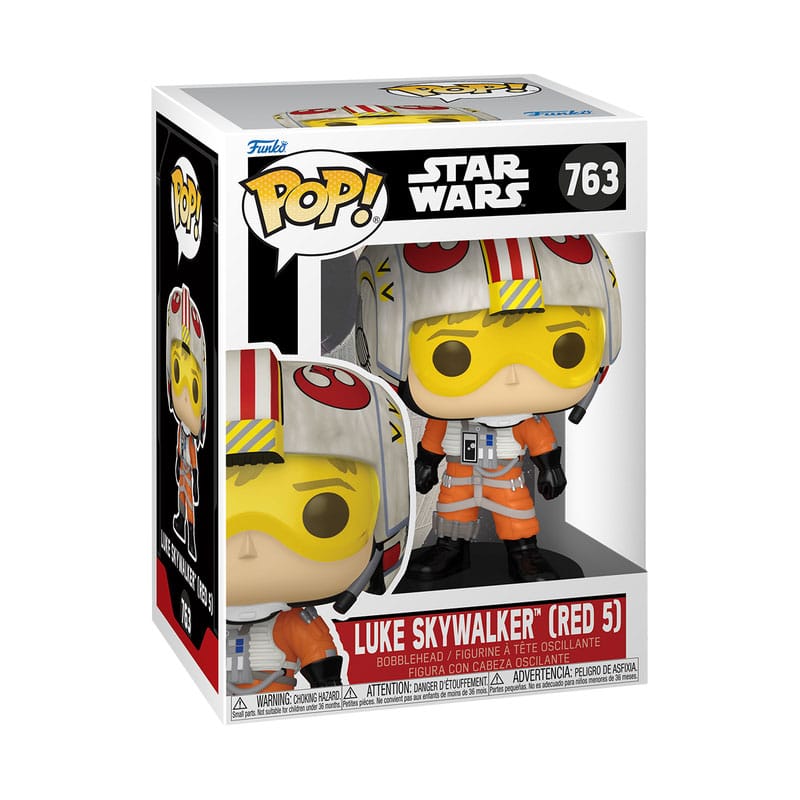 Funko Star Wars Luke Skywalker Red 6 Bobblehead POP! Movies Vinyl Figur