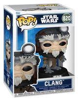 Funko Star Wars Mandalorian & Grogu Clang with Head Set POP! Vinyl Figur