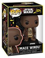 Funko Star Wars Mandalorian & Grogu Mace Windu (Retro) POP! Vinyl Figur
