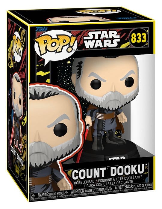 Funko Star Wars May the Fourth Count Dooku (Retro) POP! Vinyl Figur
