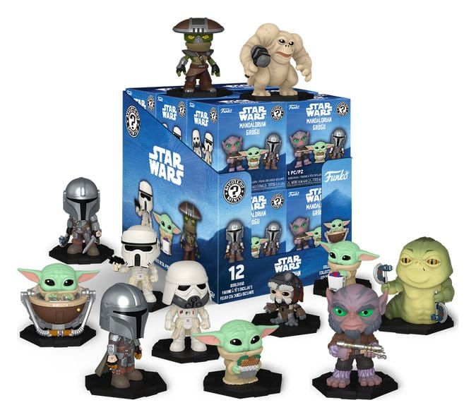 Funko Star Wars Mystery Minis Minifiguren The Mandalorian and Grogu Series 2 Display (12)