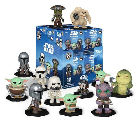 Funko Star Wars Mystery Minis Minifiguren The Mandalorian and Grogu Series 2 Display (12)