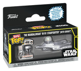 Funko Star Wars N1 w/Mando Bitty POP! Ride Vinyl Figur