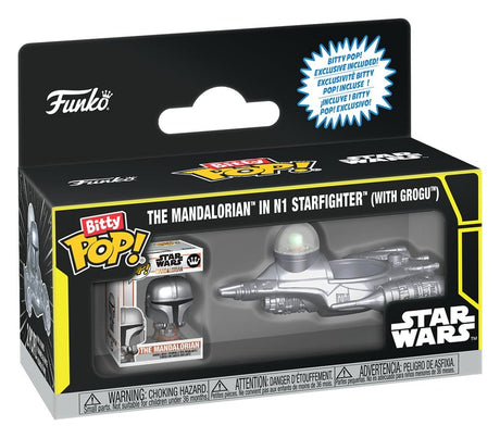 Funko Star Wars N1 w/Mando Bitty POP! Ride Vinyl Figur