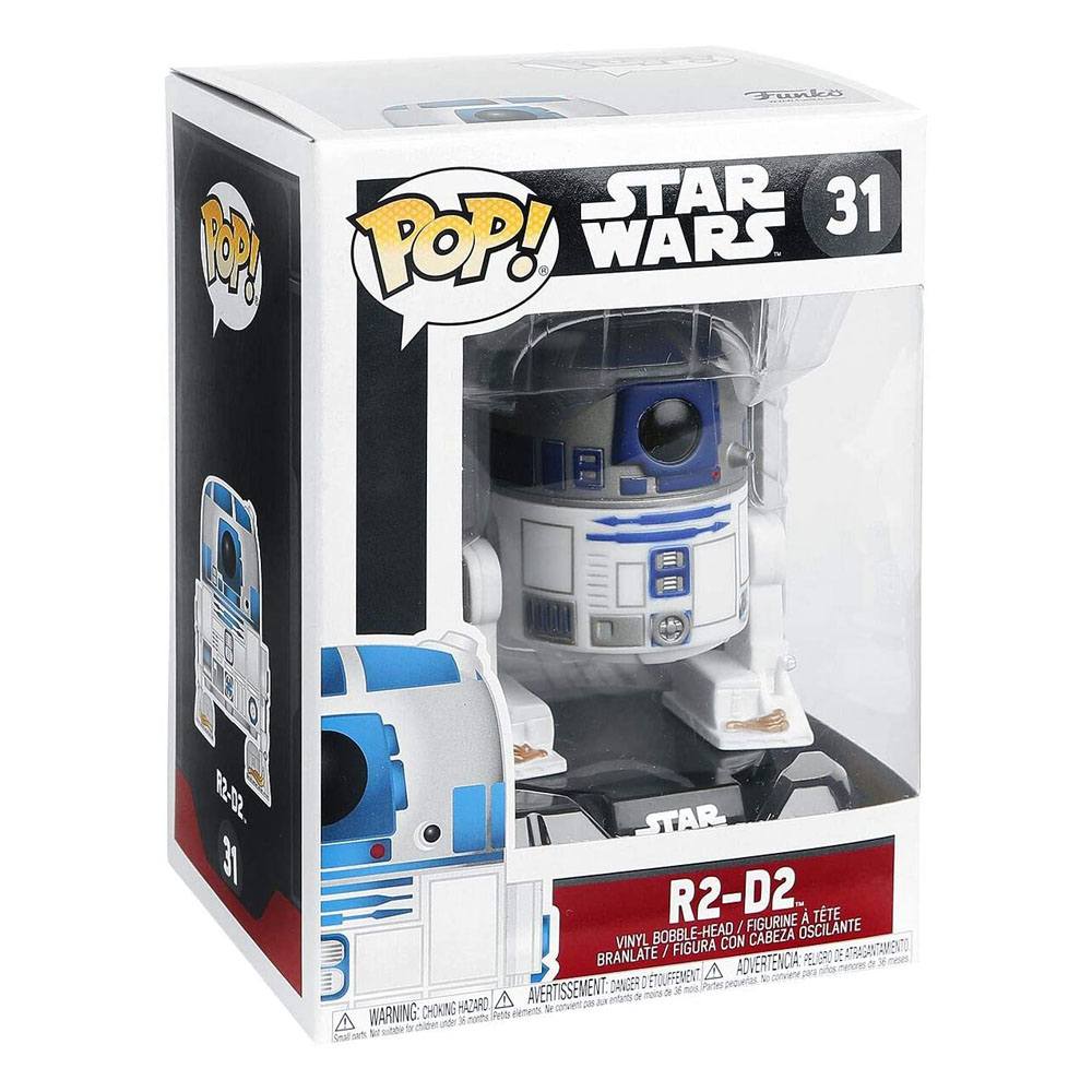Funko Star Wars R2-D2 POP! Vinyl Wackelkopf-Figur