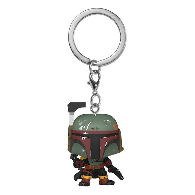 Funko Star Wars The Book of Boba Fett Boba Fett Display (12) Pocket POP! Vinyl Schlüsselanhänger