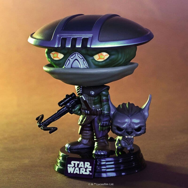 Funko Star Wars The Mandalorian and Grogu Embo & Keibu POP! & Buddy Vinyl Figur