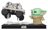 Funko Star Wars The Mandalorian and Grogu Grogu with Polar Mouse Droid POP! Moment Vinyl Figuren