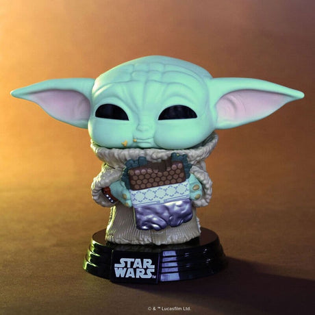 Funko Star Wars The Mandalorian and Grogu Grogu with Sandwich POP! Vinyl Figur