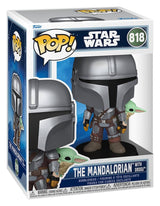 Funko Star Wars The Mandalorian and Grogu The Mandalorian with Grogu POP! Vinyl Wackelkopf-Figur
